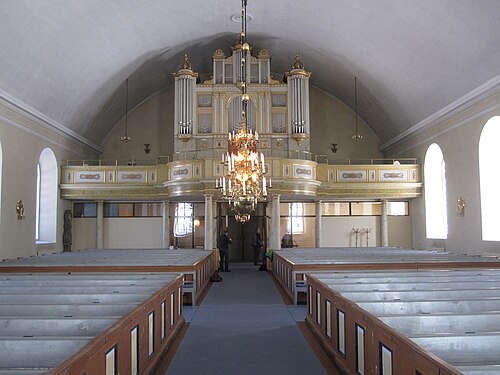 Flisby kyrka, interno
