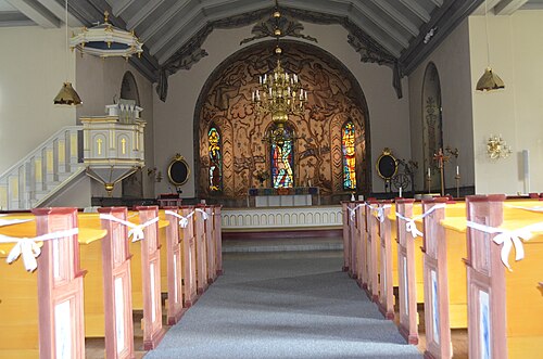 Näsby kyrka, intérieur