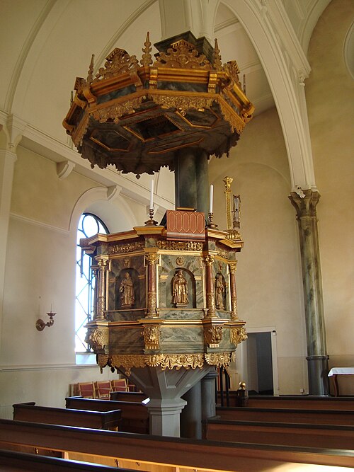 Norrby kyrka, interno