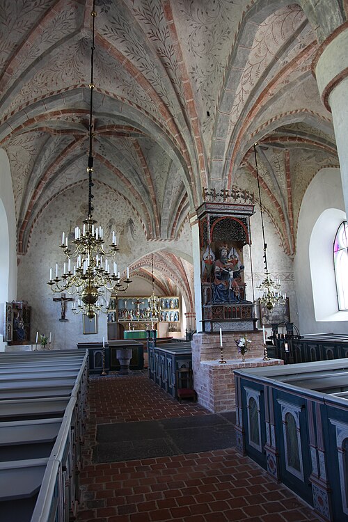 S:t Olofs kyrka, intérieur
