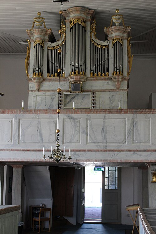Svinnegarns kyrka, interno