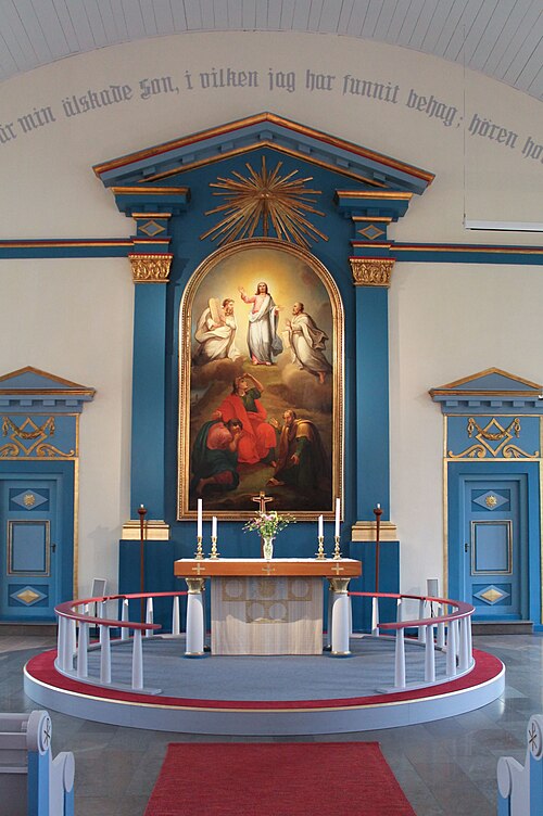 Öja kyrka, interno