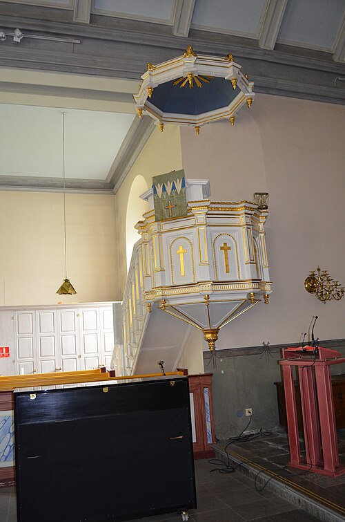 Näsby kyrka, intérieur