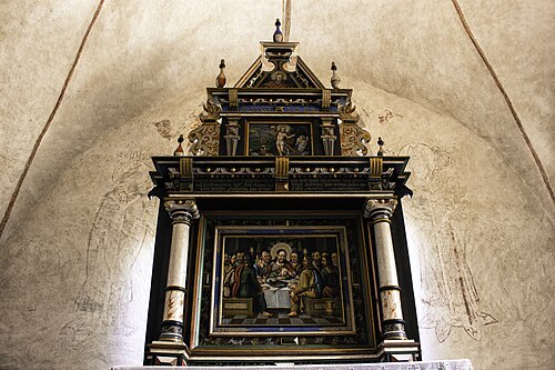 Bäls kyrka, interno