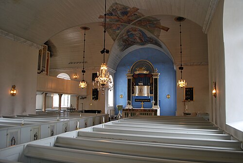 Riseberga kyrka, interno