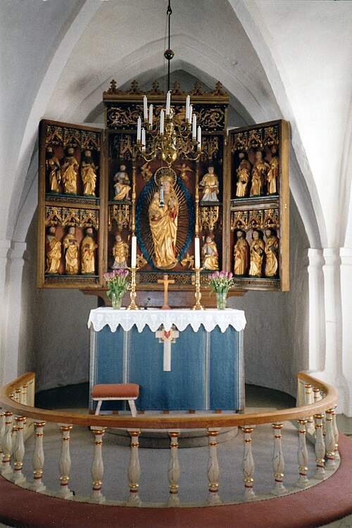 Tolånga kyrka, interno