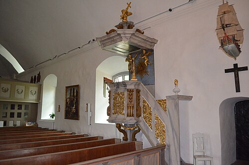 Trosa stads kyrka, interno