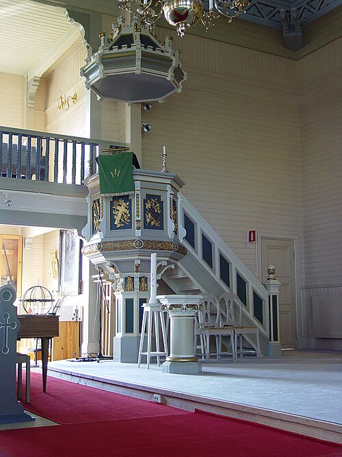 Arvidsjaurs kyrka, intérieur
