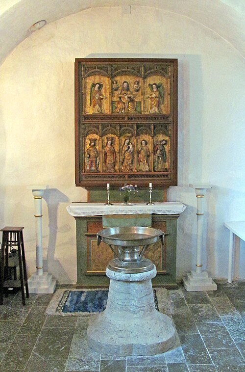 Medåkers kyrka, interno