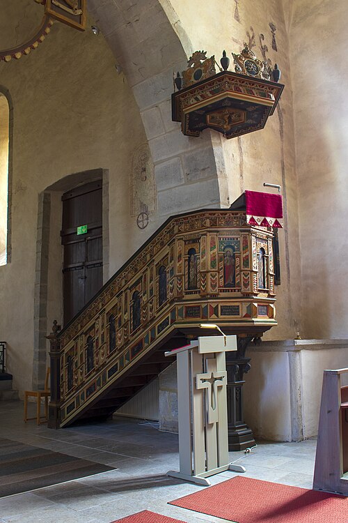 Etelhems kyrka, intérieur