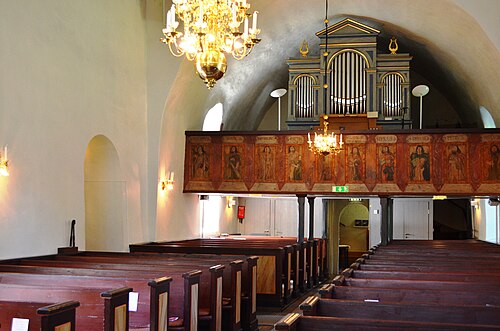 Timmele kyrka, interno