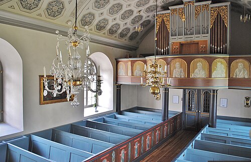 Uråsa kyrka, intérieur