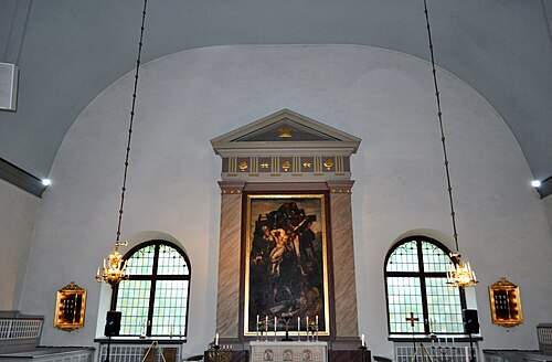 Vissefjärda kyrka, interno