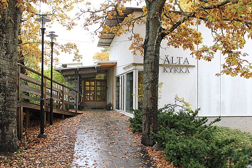 Älta kyrka, intérieur