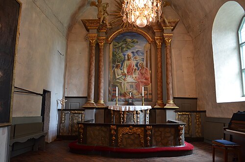Estuna kyrka, interno