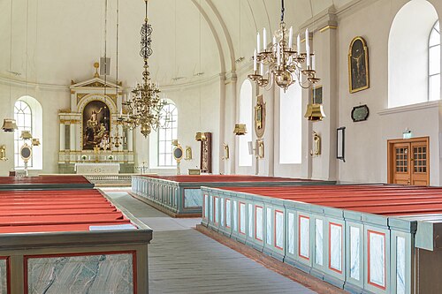 Husby kyrka, intérieur