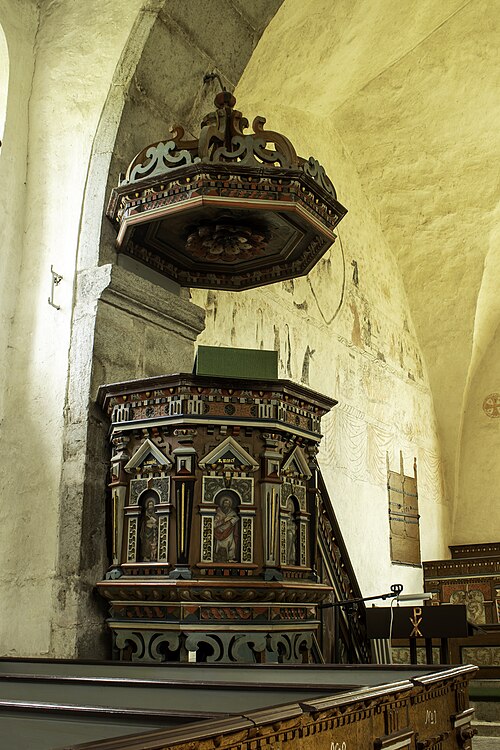 Lummelunda kyrka, intérieur