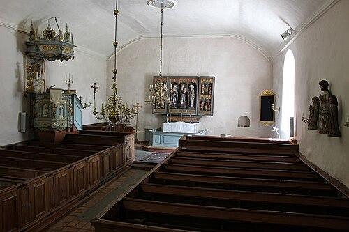 Torsvi kyrka, interno