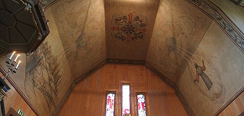 Alanäs kyrka, interno