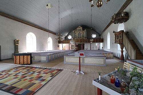 Algutsboda kyrka, intérieur