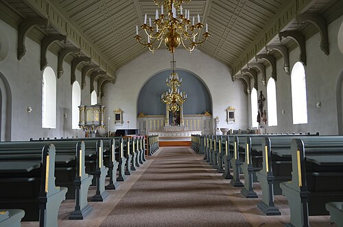 Hannäs kyrka, intérieur