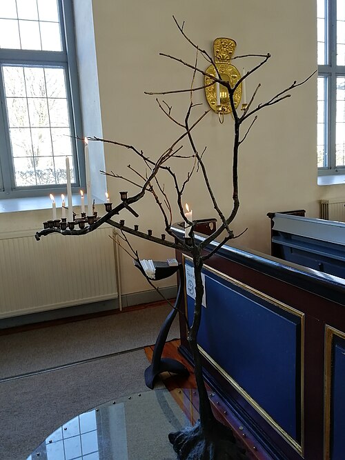 Reftele kyrka, intérieur