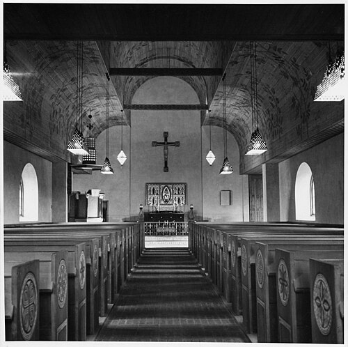 Allhelgonakyrkan, intérieur