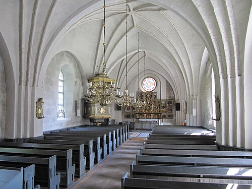 Skepptuna kyrka, intérieur