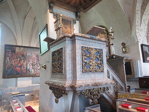 Östra Ryds kyrka, interno