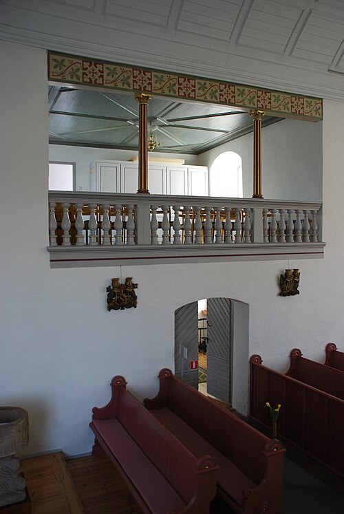 Bergunda kyrka, intérieur