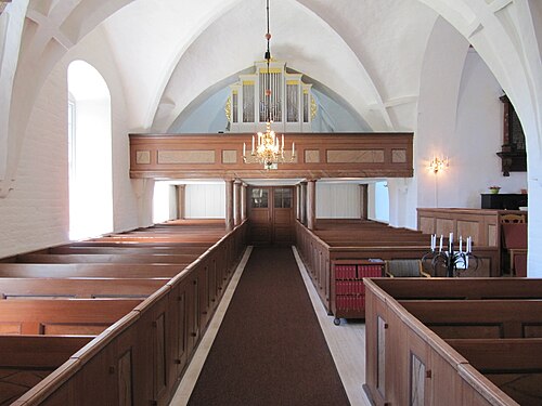 Hjärsås kyrka, interno