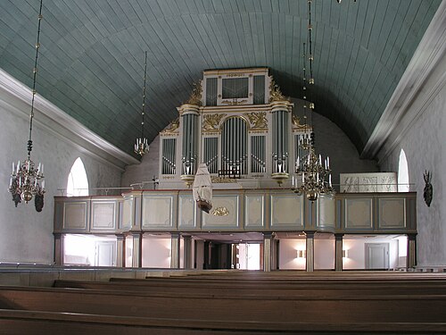Motala kyrka, interno