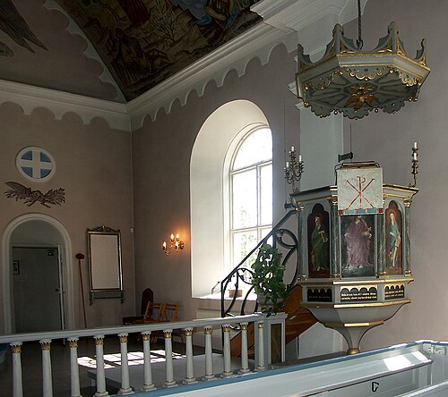 Skepparslövs kyrka, intérieur