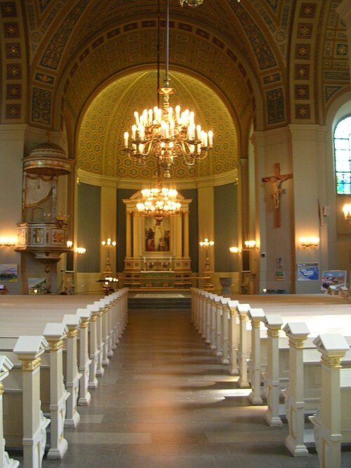 Sofia Albertina kyrka, intérieur