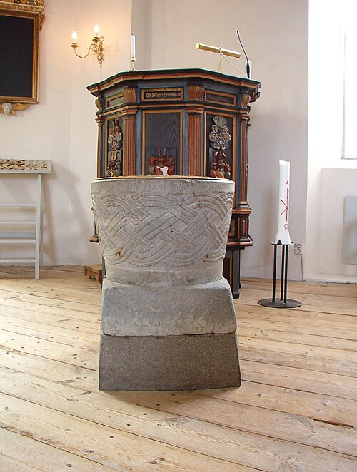 Valla kyrka, intérieur