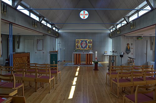 Vidingsjö kyrka, interno