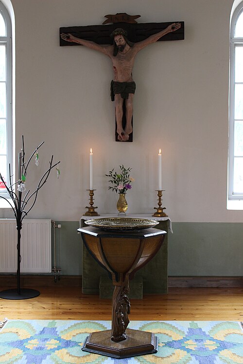 Hasslövs kyrka, interno