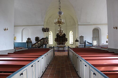 Ivetofta kyrka, intérieur