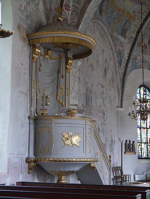 Danmarks kyrka, interno