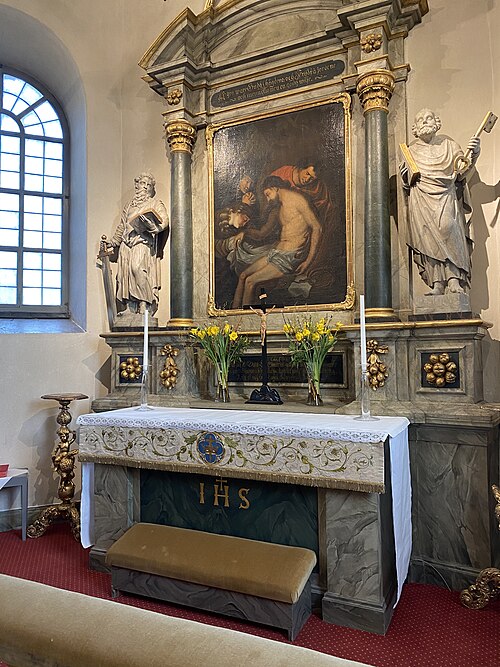 Bromma kyrka, intérieur
