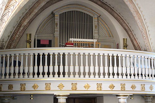 Hardeberga kyrka, interno