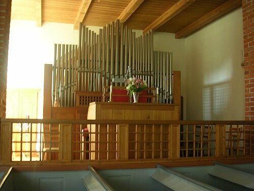 Huaröds kyrka, interno