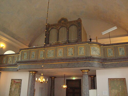 Karbennings kyrka, interno