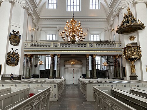 Kalmar domkyrka, interno