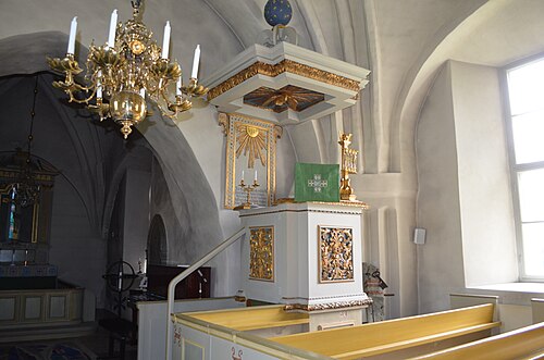 Lästringe kyrka, interno