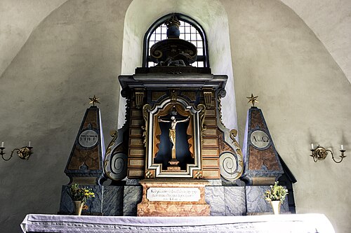 Östergarns kyrka, intérieur