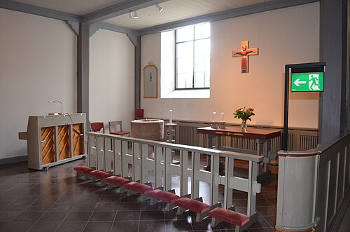 Värnamo kyrka, interno