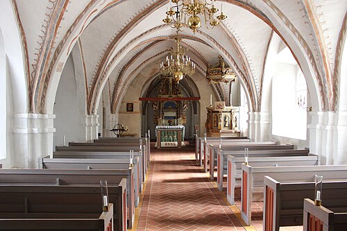 Bjuvs kyrka, interno