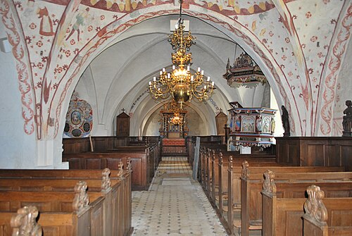 Kågeröd kyrka, interno