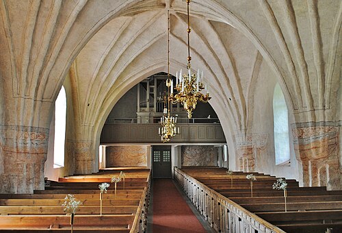 Moheda kyrka, intérieur